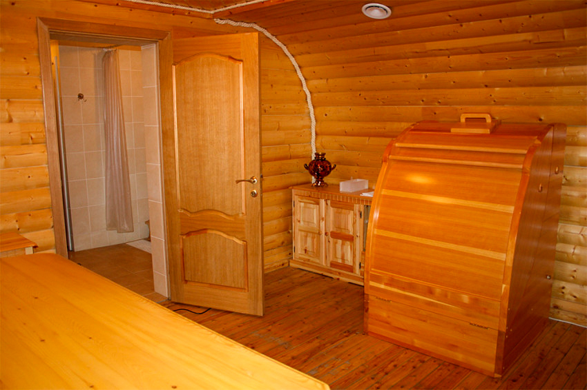 Сауна в санатории Орджоникидзе в городе Кисловодске - фотография