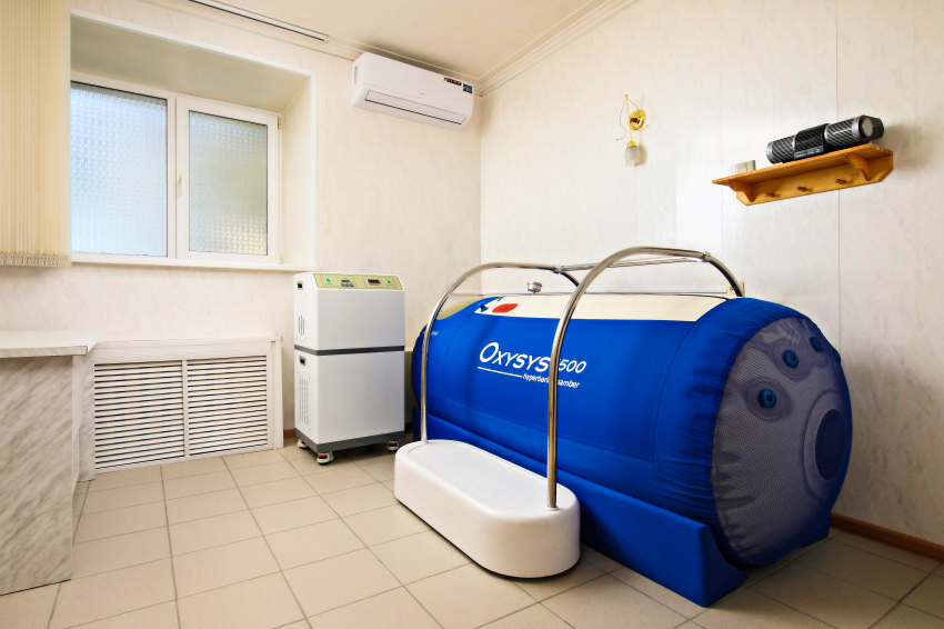 Лечение кислородом в санатории Орджоникидзе в городе Кисловодске - фотография