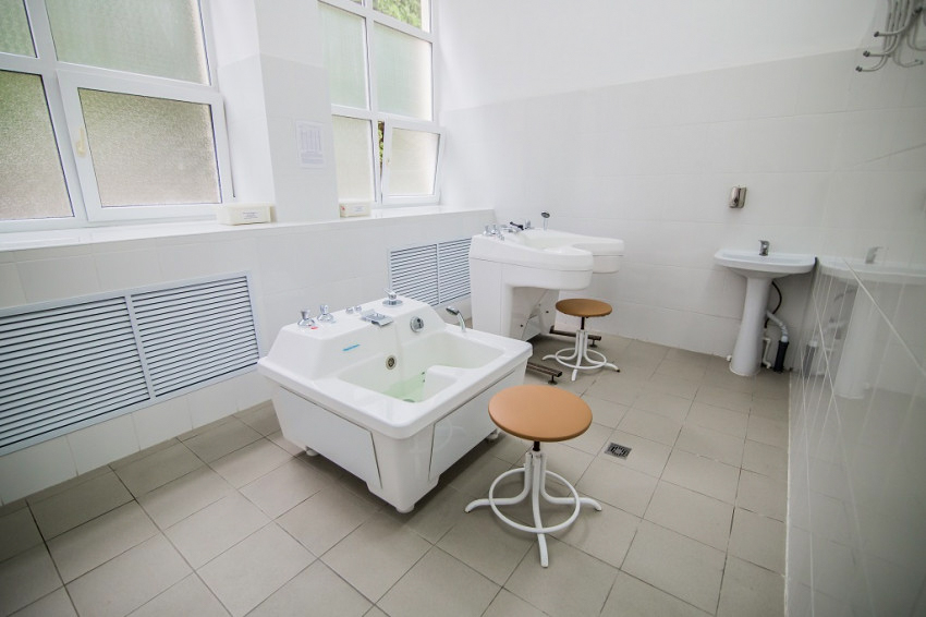 Ванны для ног в санатории Орджоникидзе в городе Кисловодске - фотография