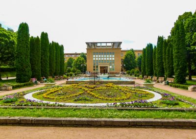 1 корпус в санатории Орджоникидзе в городе Кисловодске - фотография