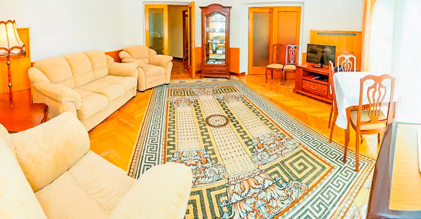 Семейный 2 комнатный номер в санатории Орджоникидзе в городе Кисловодске - фотография